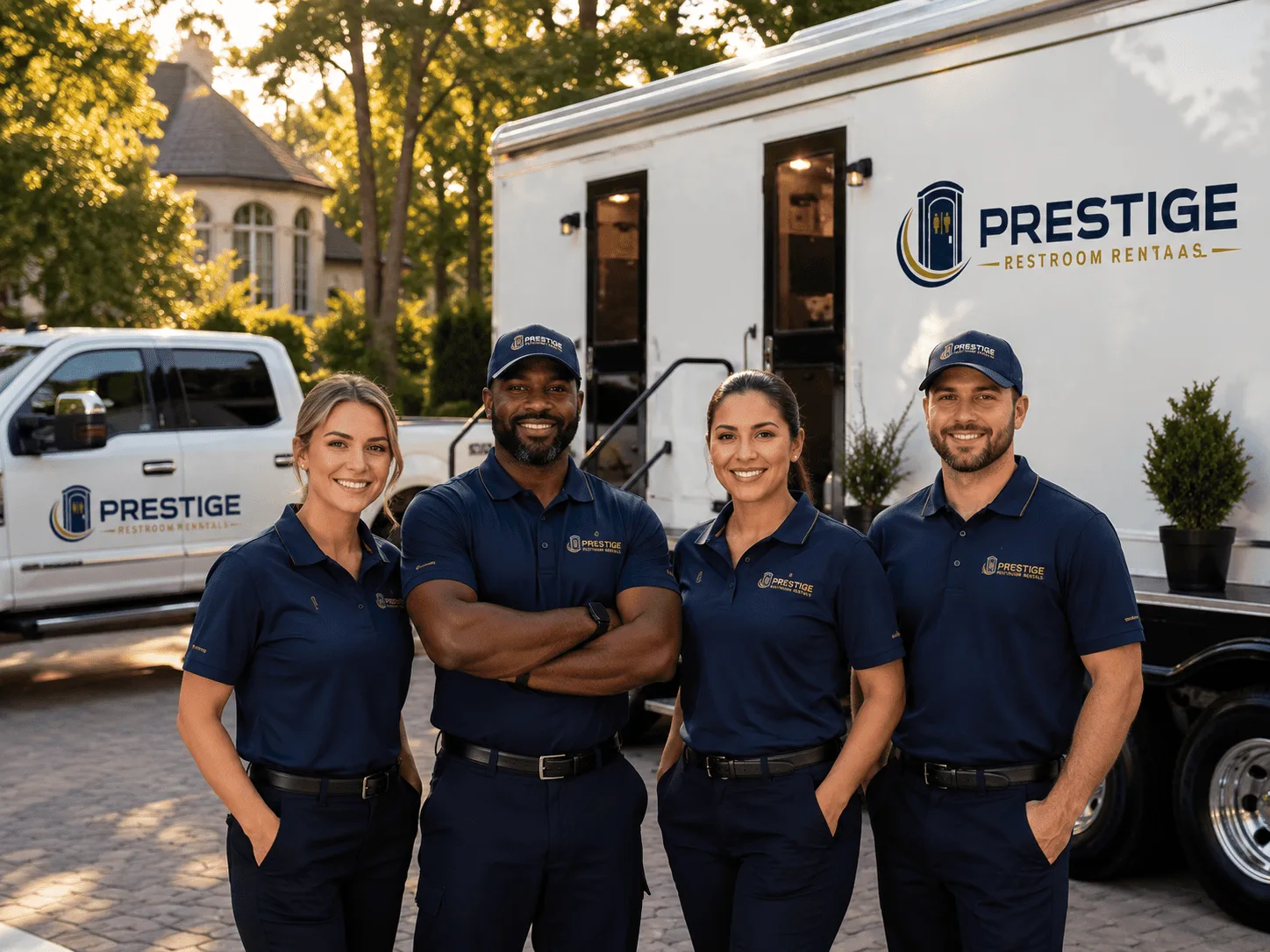 Trusted Luxury Portable Restrooms company in Mexia, TX